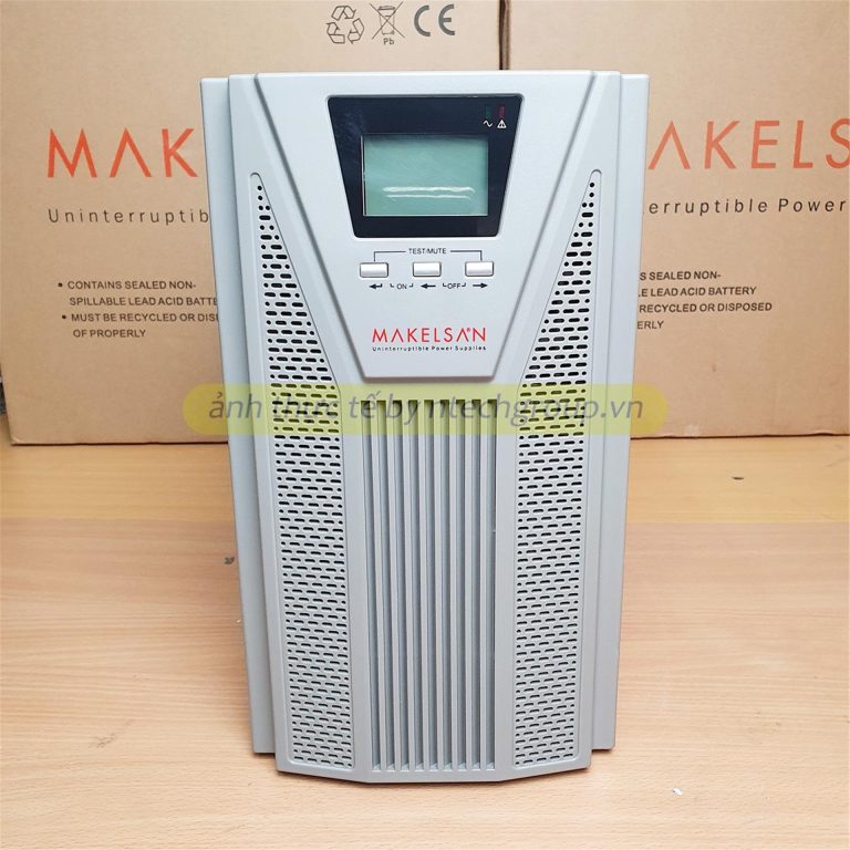 Bộ Lưu Điện UPS Online Makelsan Powerpack SES 2kVA 1:1 Phase