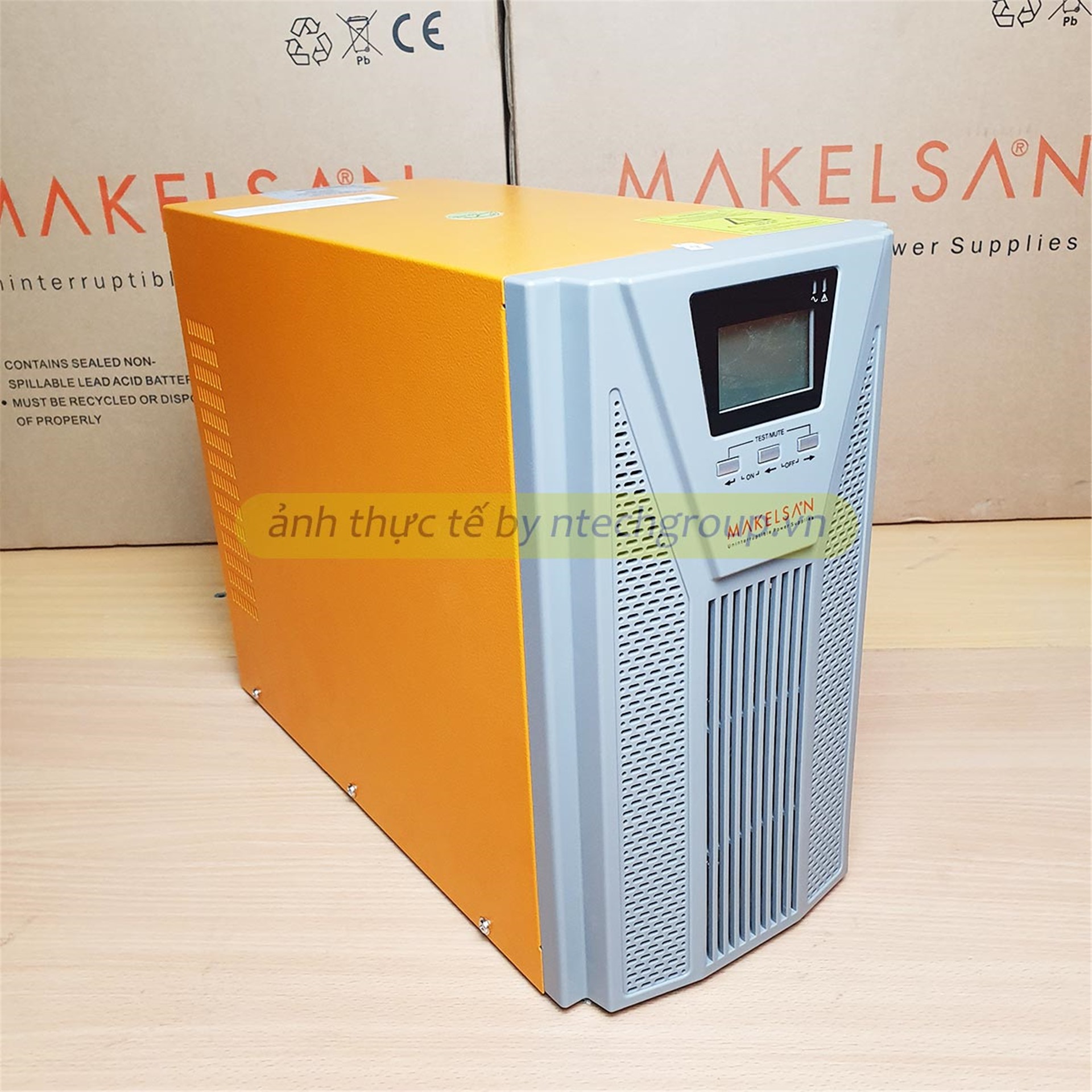 Bộ Lưu Điện UPS Online Makelsan Powerpack SES 2kVA 1:1 Phase
