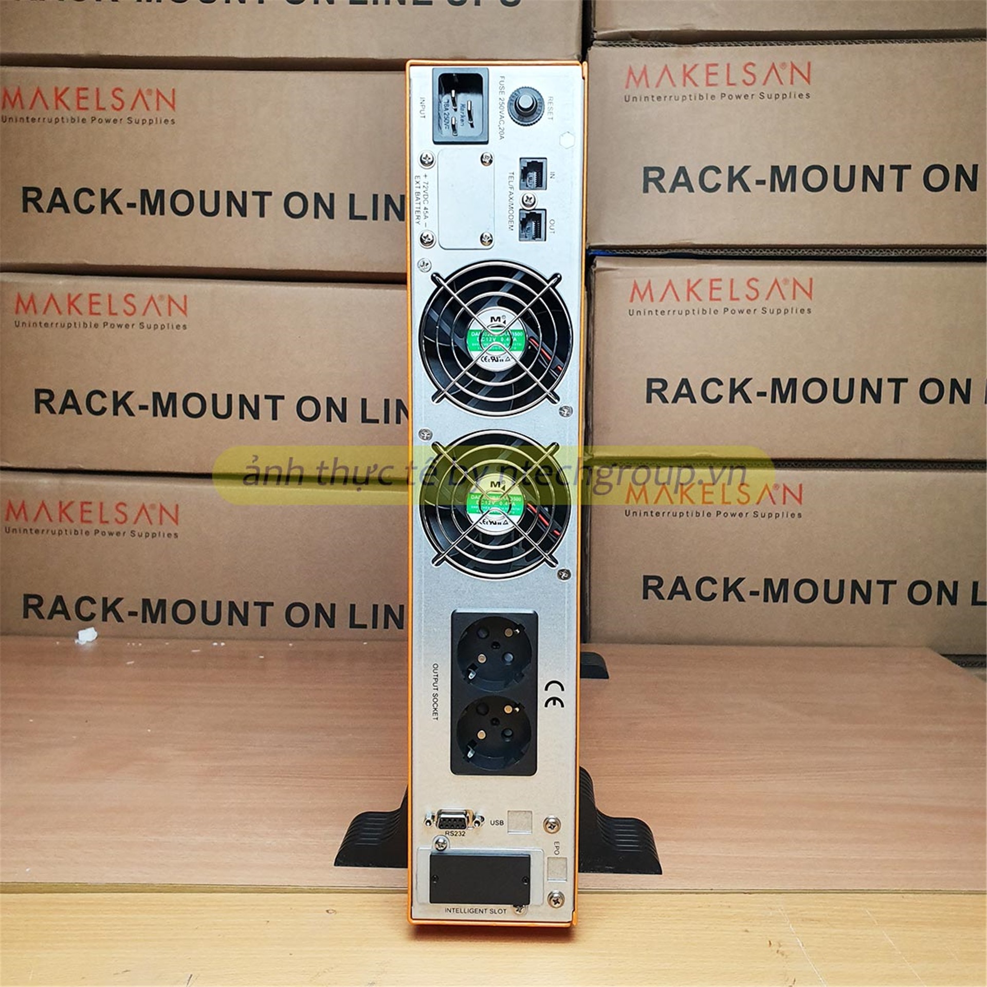 Bộ Lưu Điện UPS Online Powerpack SES RT 3kVA 1:1 Phase