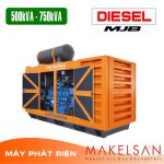 Máy Phát Điện Diesel Makelsan Series MJB 500kVA-750kVA/50Hz