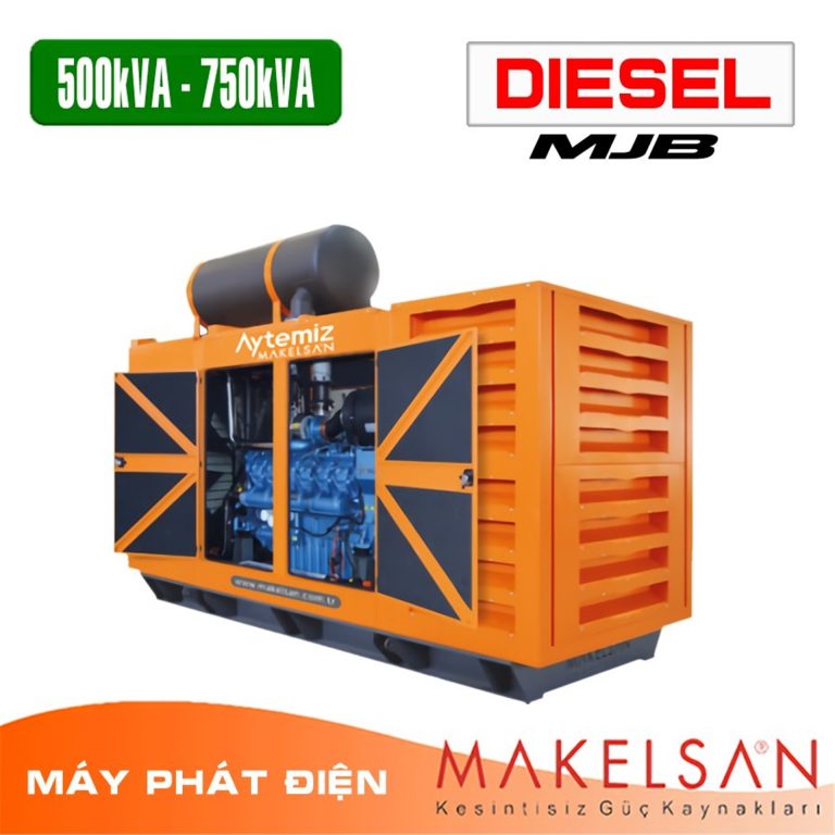 Máy Phát Điện Diesel Makelsan Series MJB 500kVA-750kVA/50Hz