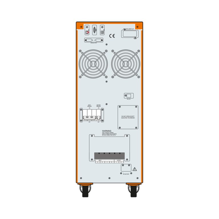 Bộ Lưu Điện UPS Powerpack Series 10kVA/15kVA/20kVA 3:1 Pha