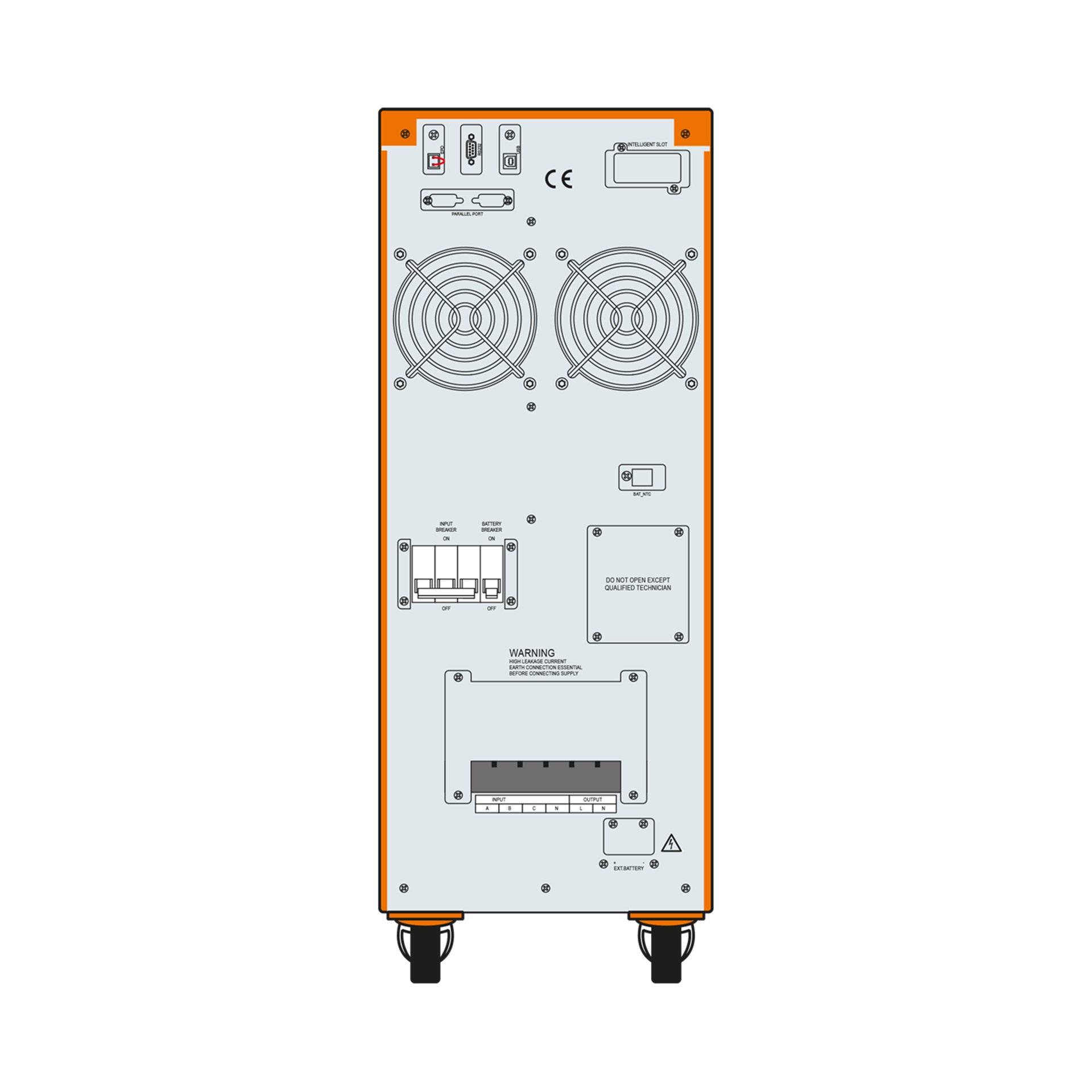 Bộ Lưu Điện UPS Powerpack Series 10kVA/15kVA/20kVA 3:1 Pha