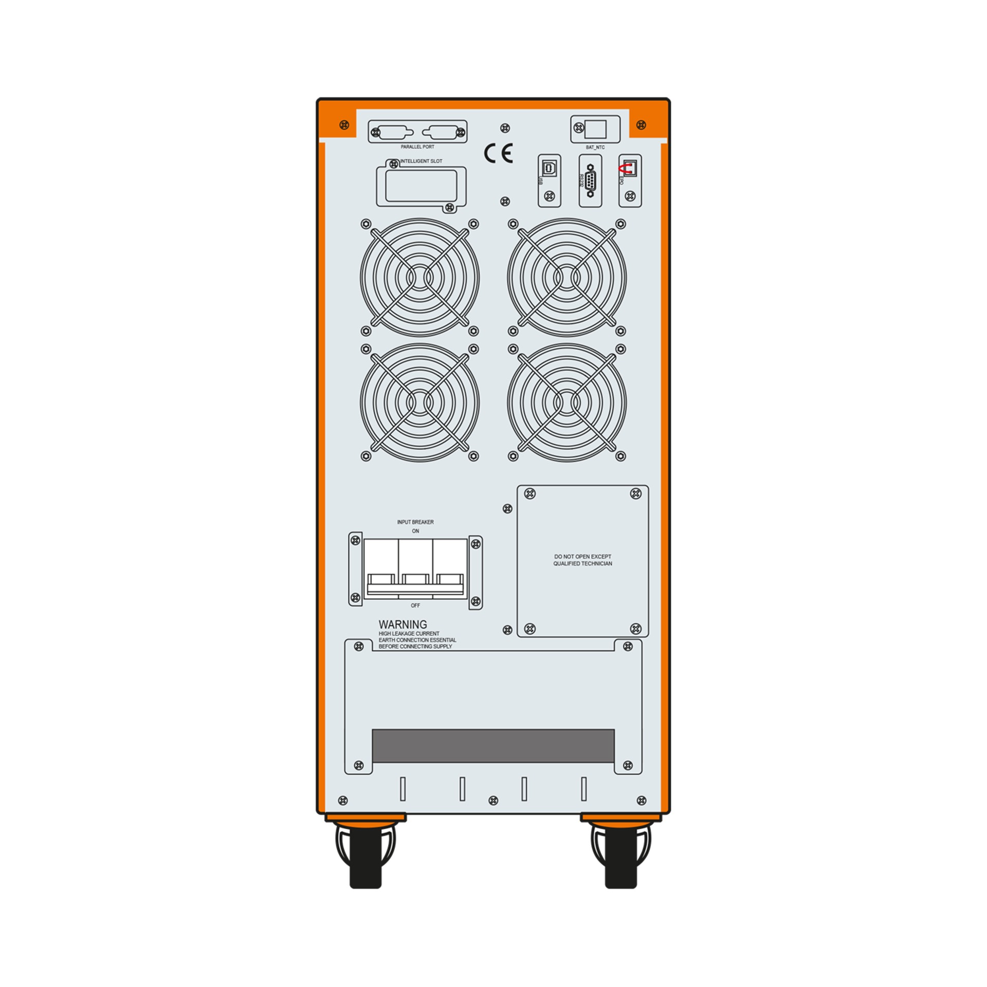 Bộ Lưu Điện UPS Powerpack Series 10kVA/15kVA/20kVA 3:1 Pha