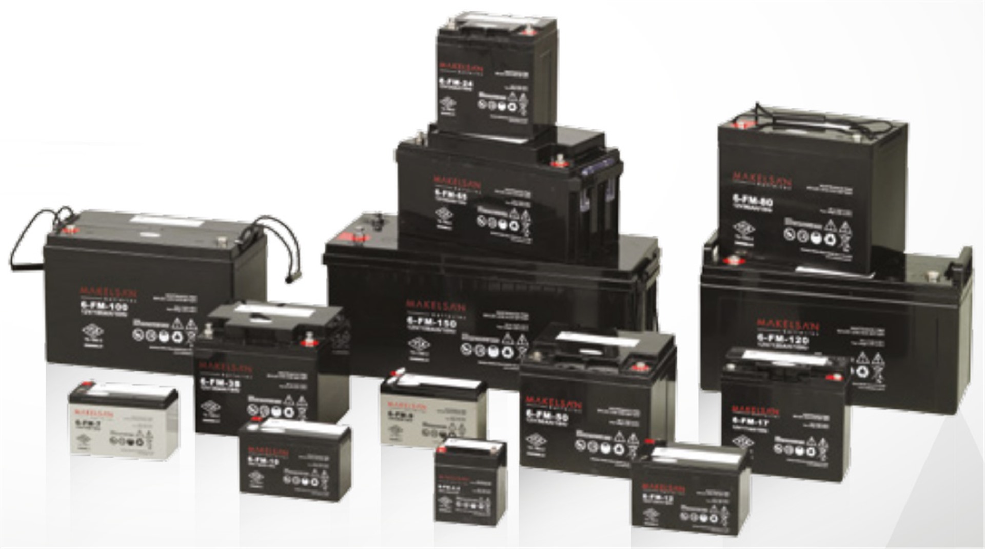 Ắc Quy Chì ACID Makelsan Series FM 12V/7Ah-200Ah