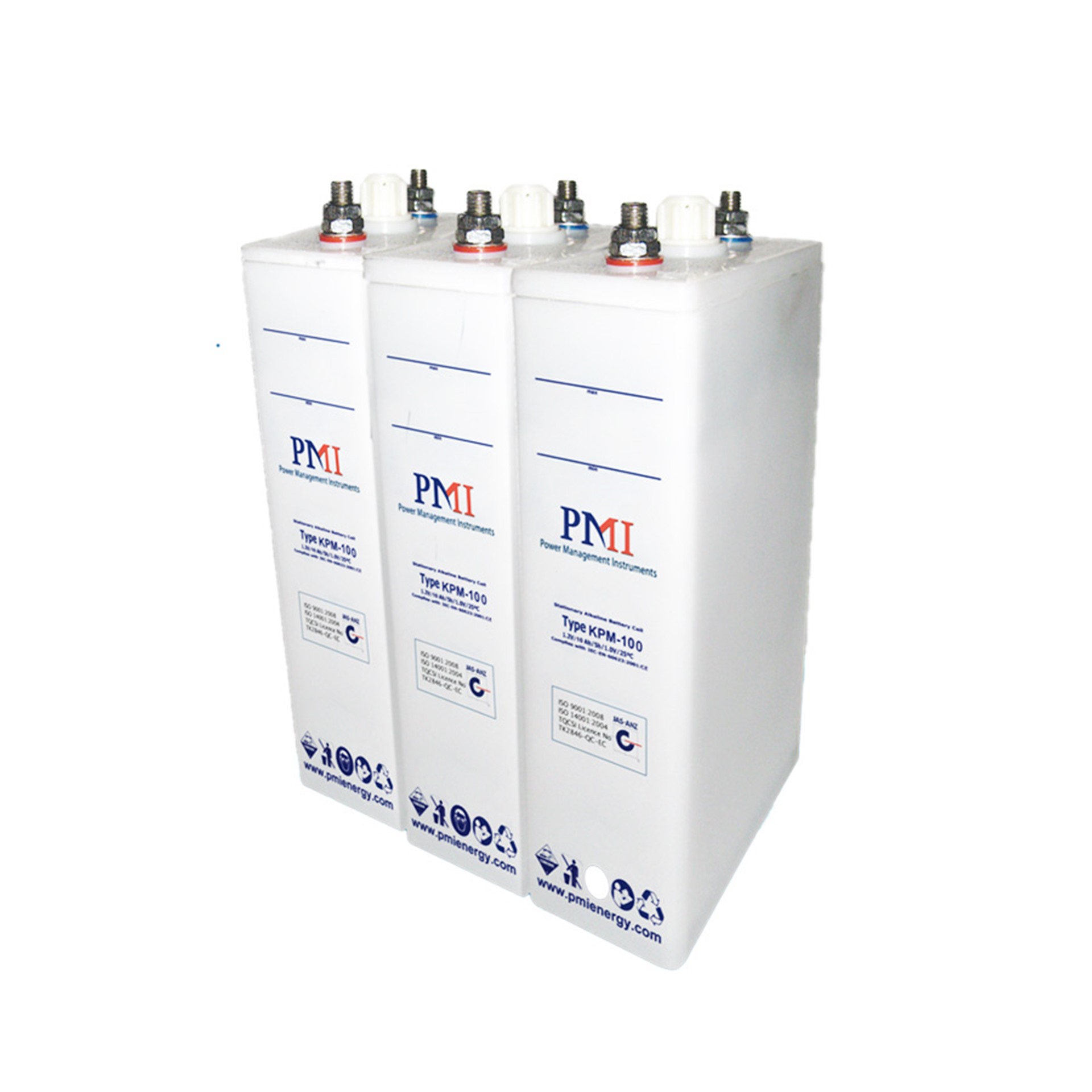 Ắc Quy Kiềm NI-CD PMI Series 5Ah-1200Ah 1,2V