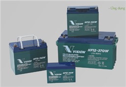 Ắc Quy ACID Vision Series 12V/12Ah-500Ah