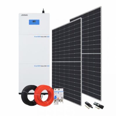 Hệ Thống Năng Lượng Điện Mặt Trời Có Lưu Trữ 20kWh
