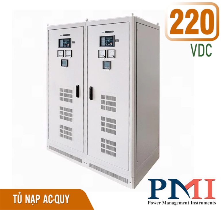 Tủ Sạc Ắc Quy Công Nghiệp 220VDC PMI Series 10A-1000A