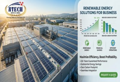Chi Phí Lắp Điện Mặt Trời Cho Nhà Xưởng 2026: Báo Giá & Bài Toán Hoàn Vốn Chi Tiết