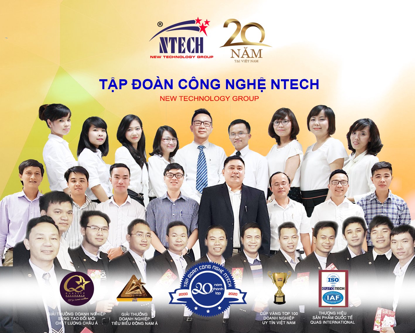TẬP ĐOÀN CÔNG NGHỆ MỚI NTECH